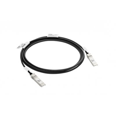 Aruba Networking R9D20A Cable de fibra óptica e InfiniBand 3 m SFP+ Negro, Plata