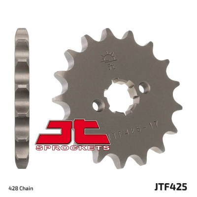 Piñón JT SPROCKETS acero estándar 425 - Paso 428 JTF425.14