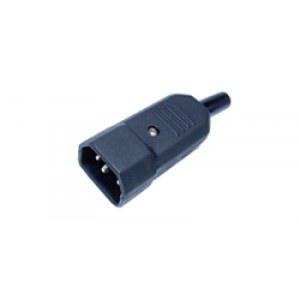 Conector de alimentación CA IEC 60320 C14 macho Fonestar S-330