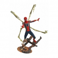 Figura diamond select toys marvel premier collection avengers 3 iron spider - man