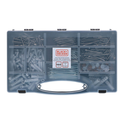 Tacos / tornillos / clavos, 560 piezas