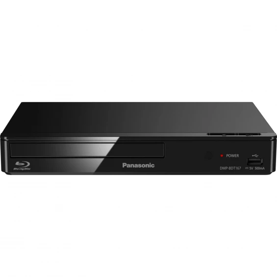 Reproductor Blu-Ray Panasonic DMP-BDT167AG, Full HD 3D, HDMI, USB, LAN, negro - imagen 3