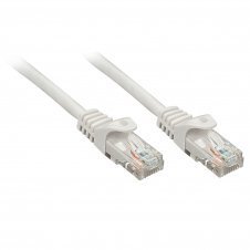 Lindy RJ-45/RJ-45 Cat6 5m cable de red Gris U/UTP (UTP)