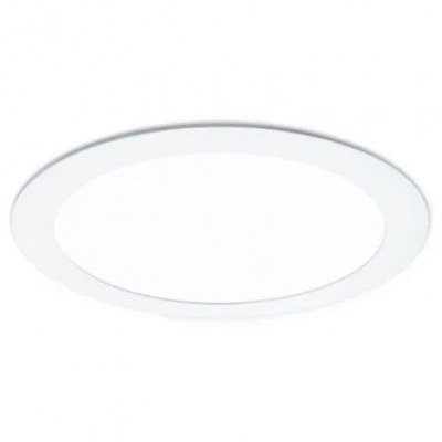 Downlight Iglux WIFI-20W/ Circular/ Ø240 x 30mm/ Potencia 20W/ 2100 Lúmenes/ 3000º-6000ºK/ Blanco