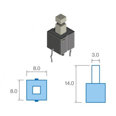 Pulsador Elbe-Sony YZ151