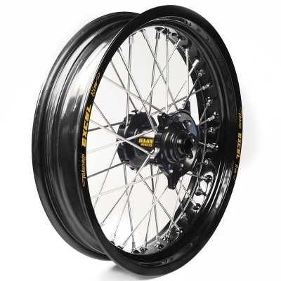 Rueda completa Haan Wheels aro negro 16-3,50 buje negro 1 65250/3/3 1 65250/3/3