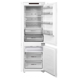 Frigorífico combi integrable Teka RBF 78385 FI, 199.7 x 54 x 55 cm, No Frost, clase E, 245 kWh año, 35dB, 300 litros, columna MetaCool, reversible, luz LED, blanco