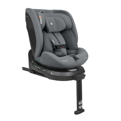 Silla de coche 40-150 cm i-Orbit i-SIZE Kikkaboo Gris Claro 2025