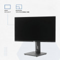 Monitor iggual ML27FA, 27 pulgadas, Full HD, IPS, 120 Hz, altura regulable, altavoces, HDMI, VGA, 99% sRGB, negro - imagen 2