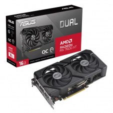 TARJETA DE VIDEO ASUS DUAL-RX7600XT-O16G GDDR6,PCI-E 4.0, DUAL FAN