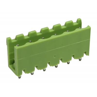 Regleta de conexión 6 pin macho para circuito impreso.