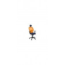 SILLA JORQUERA MALLA NARANJA CABECERO FIJO ASIENTO BALI AZUL MARINO 15SNABALI200C