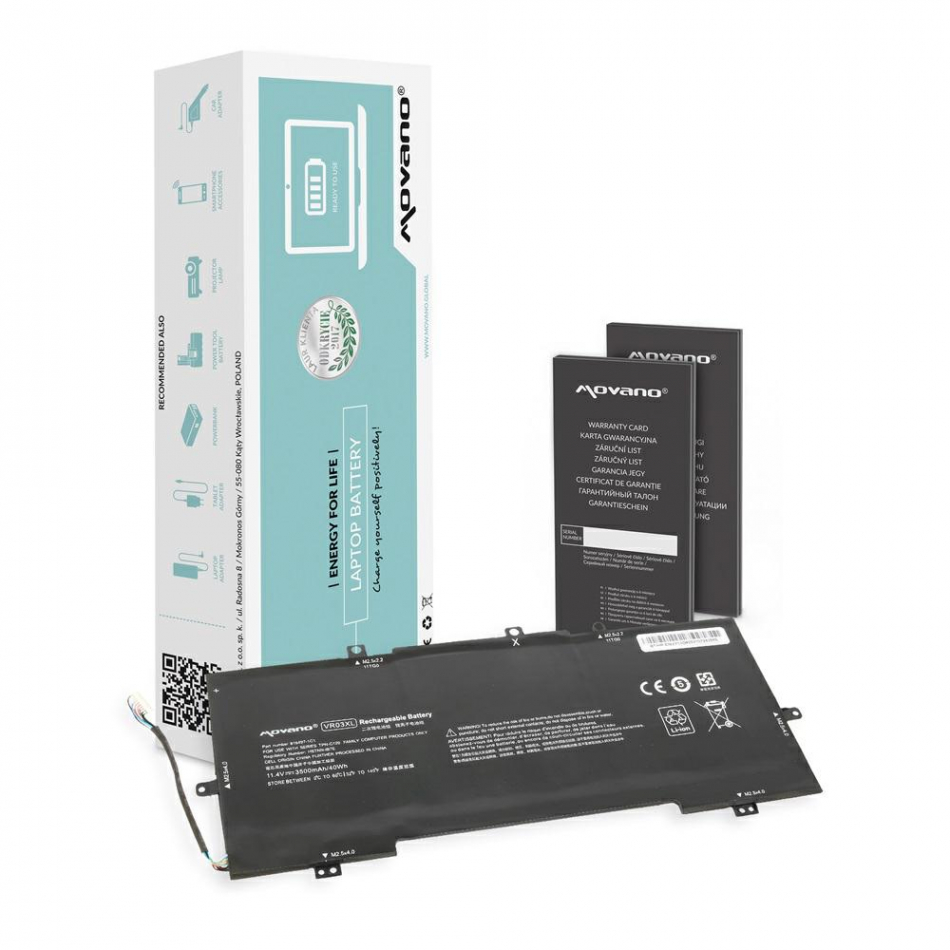 Batería para portátil HP VR03XL 11.4V 2900mAh