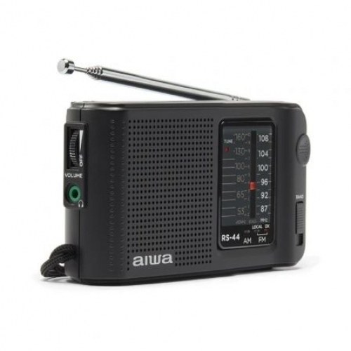 Radio Portátil Aiwa RS-44/ Negra