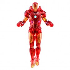 Figura hot toys marvel avengers vengadores iron man 2 mm 1 - 6 iron man mark iv version holografica 2020 toy fair exclusivo 30 cm