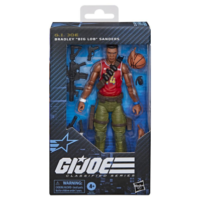 Figura hasbro g.i. joe classified series bradley pulgadasbig lob pulgadas sanders