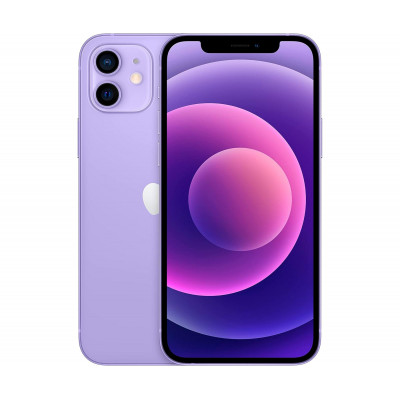 APPLE IPHONE 12 5G PURPLE / REACONDICIONADO / 4+128GB / 6.1 AMOLED FULL HD+