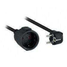 Nanocable Schuko/h A Schuko/m 10m Negro