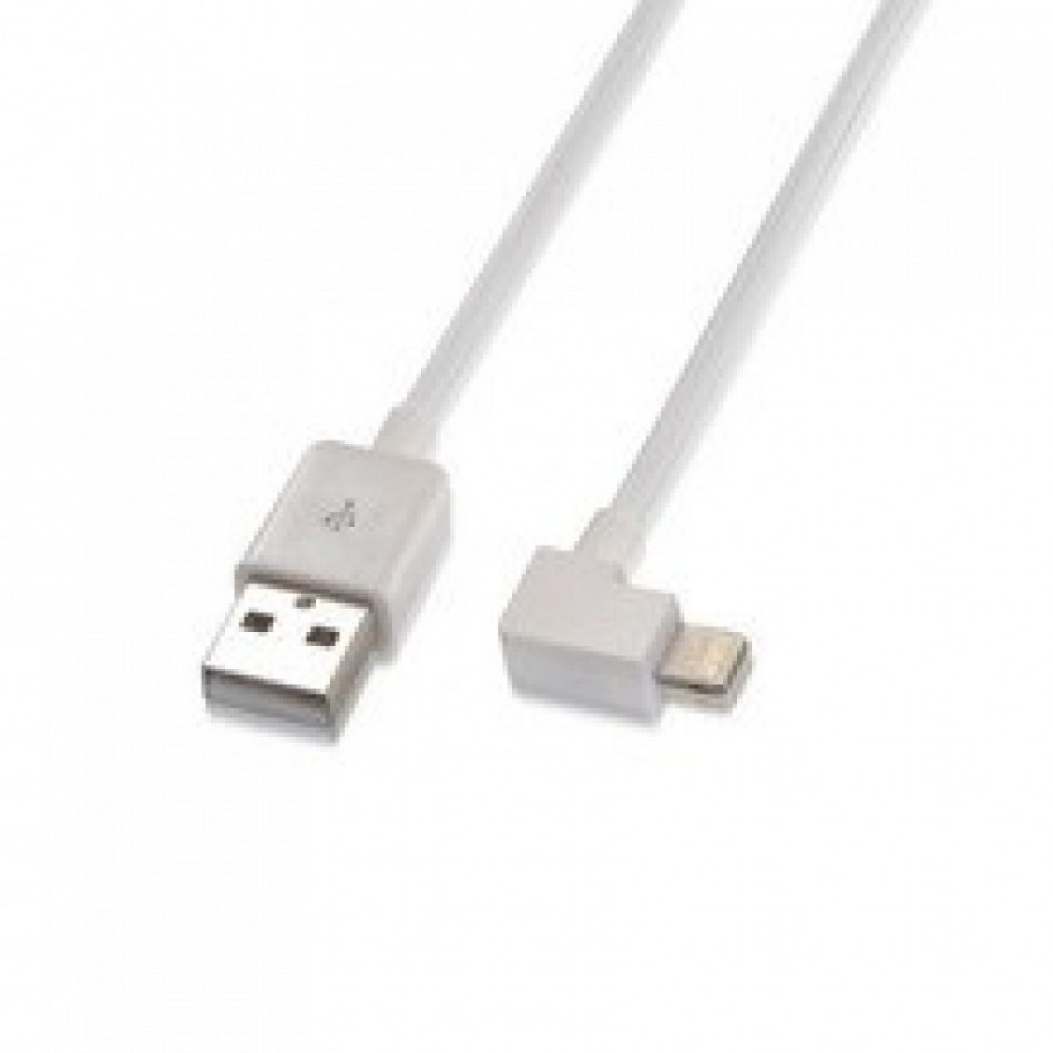 Nanocable Cable de 1m USB a Lightning Acodado