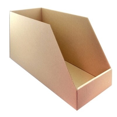 Caja de cartón automontable V PARTS para organización de stock - 560x240x300mm 302502