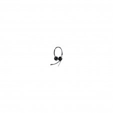 Jabra Biz 2400 II QD Duo NC Auriculares Diadema Negro, Plata