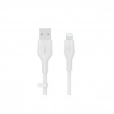 Belkin CAA008BT1MWH cable USB 1 m USB A USB C/Lightning Blanco