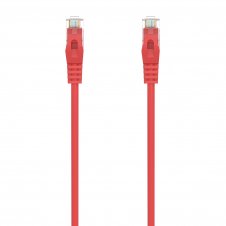 AISENS Cable de Red Latiguillo RJ45 LSZH Cat.6A 500 Mhz UTP Awg24, Rojo, 25CM
