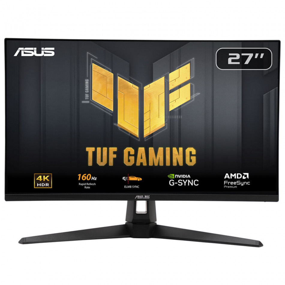 TUF Gaming VG27UQ1A pantalla para PC 68,6 cm (27") 3840 x 2160 Pixeles 4K Ultra HD LCD Negro