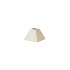 Pantalla Piramide Mezzo E27 Beis 17dx8dx13h Tejido Popelin