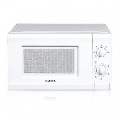 Microondas Flama 1817FL/ 700W/ Capacidad 20L/ Blanco