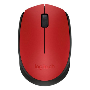 Logitech Wireless Raton M171 Rojo 910-004641