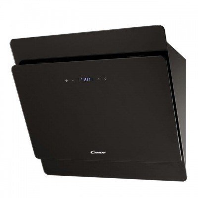 Candy CVMA60N Montado en pared 611m³/h A Negra campana