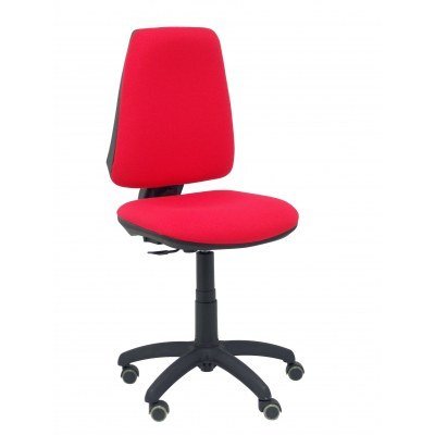 Silla Elche CP bali rojo ruedas de parqué