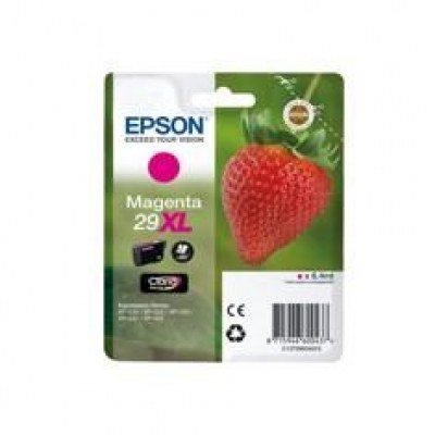 Cartucho tinta epson 29xl c13t29934012 magenta xp235 - xp332 - xp3357xp4327xp435 - fresa