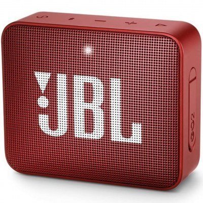Altavoz bluetooth jbl go 2 red - 3w - entrada 3.5mm - ipx7 - bateria recargable - manos libres - rojo