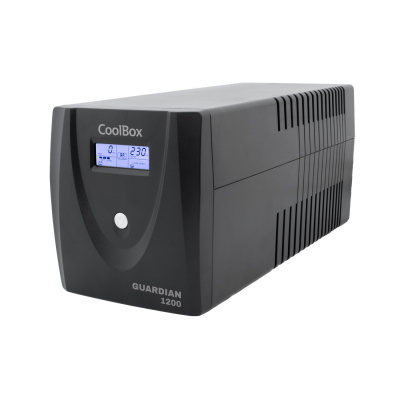 Sai coolbox guardian - 3 1200va lcd 4 enchufes schuko