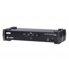 ATEN Switch KVMP&trade; HDMI 4K USB 3.0 de 4 puertos