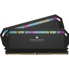 MEMORIA DIMM DDR5 CORSAIR 64GB 5600MHZ (2X32GB) DOMINATOR PLATINUM RGB NEGRO