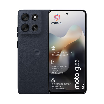 moto g56 5G 17,1 cm (6.72) Ranura híbrida Dual SIM Android 15 USB Tipo C 8 GB 256 GB 5200 mAh Negro