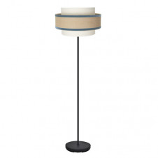 Pie Salon Cornalina 1xe27 Beis/azul 166x40x40cm