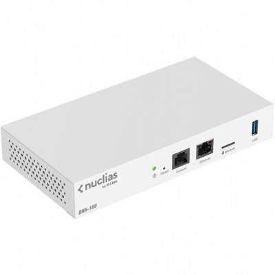 Hub d - link dnh - 100 nuclias connect inalambrico 1 puerto gigbabit ethernet 10 - 100 - 1000 1 puerto de consola 1 usb 1 micro sd