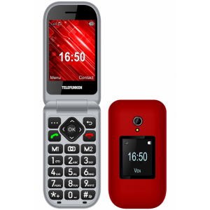 SENIORPHONE Telefunken S460 rojo