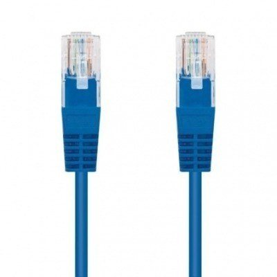 Cable de Red RJ45 UTP Nanocable 10.20.103-BL Cat.5e/ 3m/ Azul