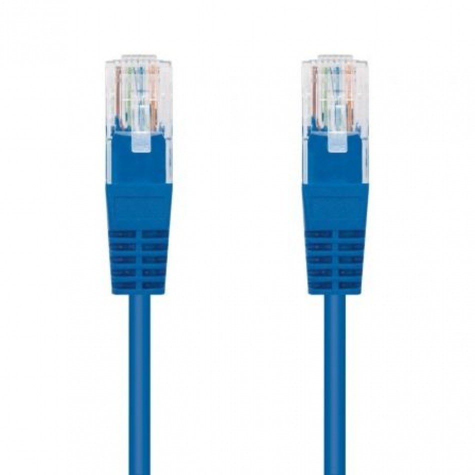 Cable de Red RJ45 UTP Nanocable 10.20.103-BL Cat.5e/ 3m/ Azul