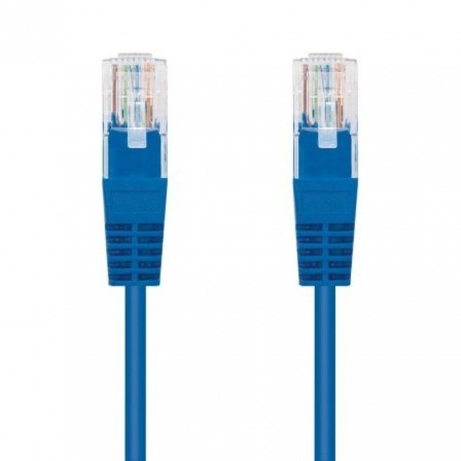 Cable de Red RJ45 UTP Nanocable 10.20.103-BL Cat.5e/ 3m/ Azul