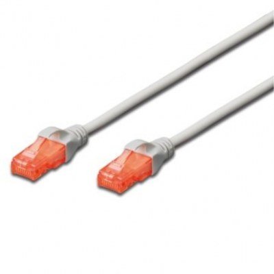 CABLE DE RED CAT 6 U/UTP DE 10 METROS EN COLOR GRIS