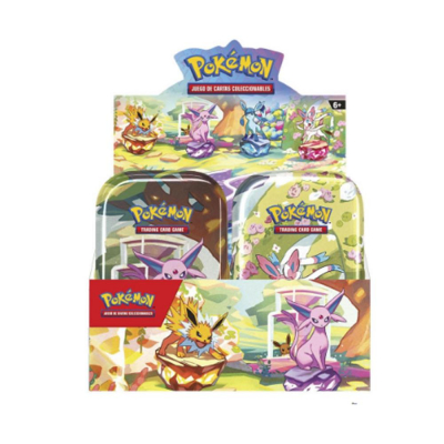 Pokemon tcg mini lata pokemon sv8.5 inglés