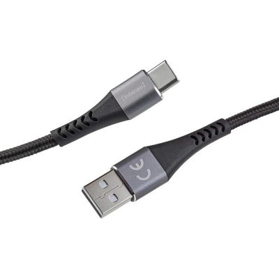 Cable usb tipo c a usb tipo a intenso 1.5m - macho - macho - negro