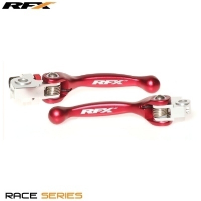 Juego de manetas flexibles forjadas RFX Race (Rojo) AJP Trials Todos (no Sherco) FXFL6000055RD