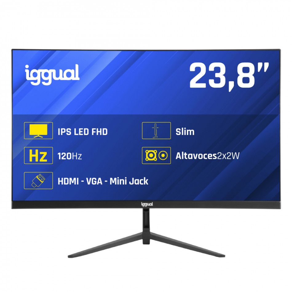 Monitor 24 1ms FHD 120Hz VGA HDMI DP MM